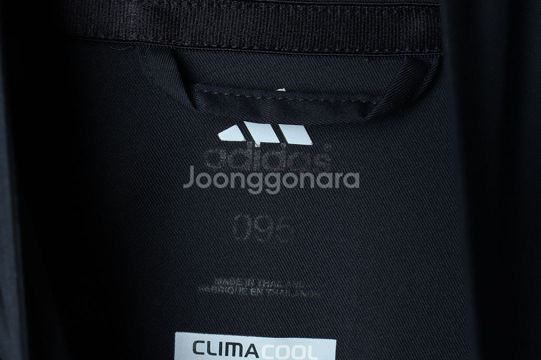 (M-L) 아디다스 집업져지 트랙탑 블랙 올드스쿨--6