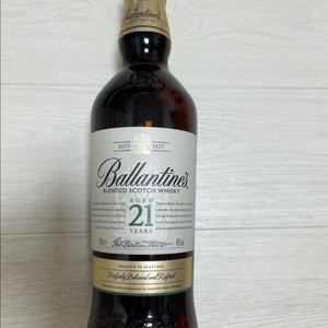 발렌타인21년산 공병 이미지