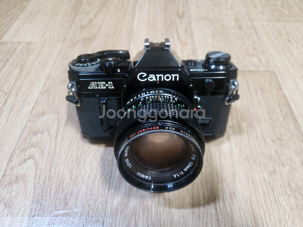 캐논 AE-1 블랙바디및 50mm F1.4 렌즈 + 3--1
