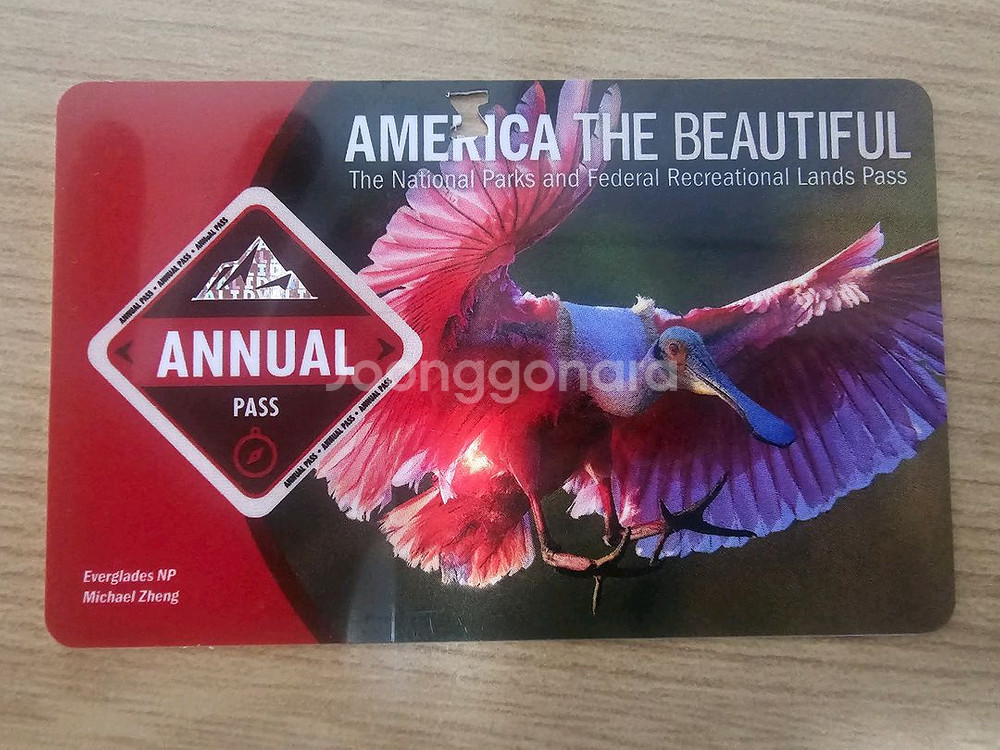 애뉴얼패스 미국 국립공원 입장권--0