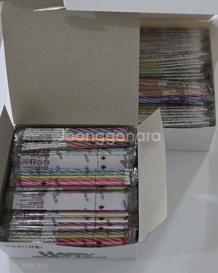 투명 케이크 박스, 케이크 칼, 초--8