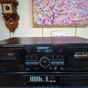 티악 w-790R 더블카세트데크---상태좋은
