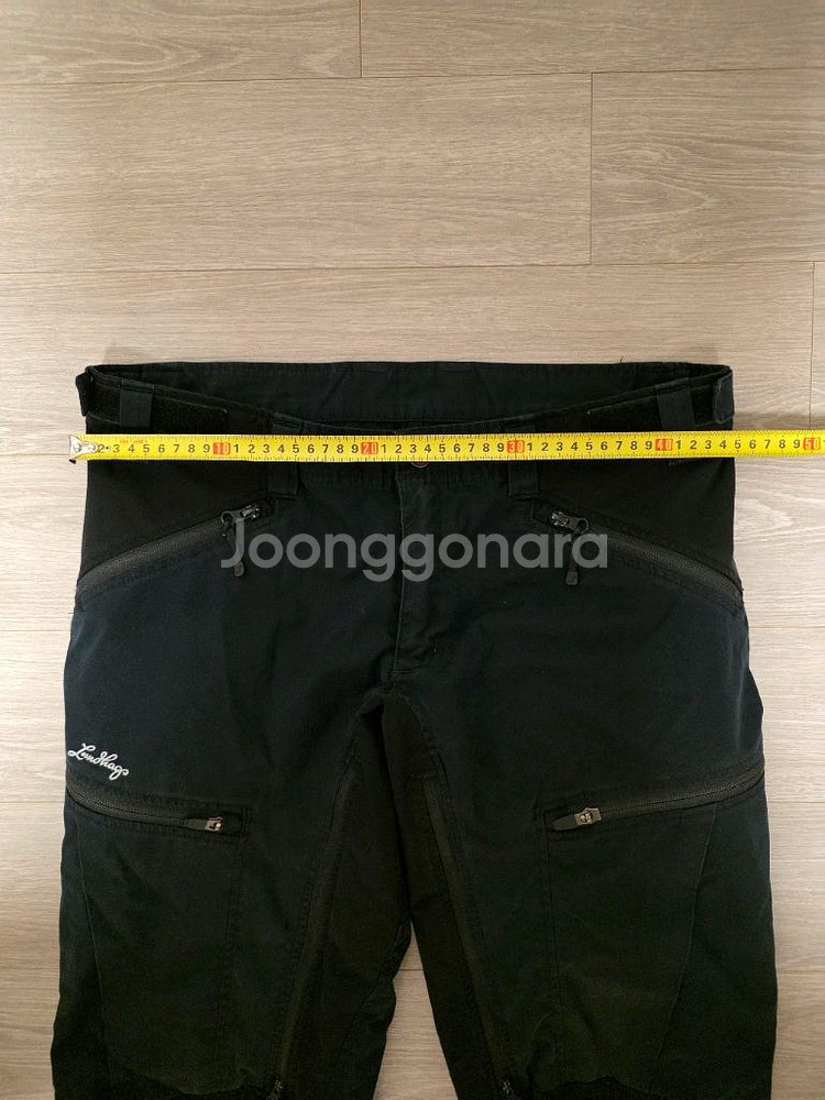룬닥스 마케 팬츠 Black 52 (33~36인치)--6