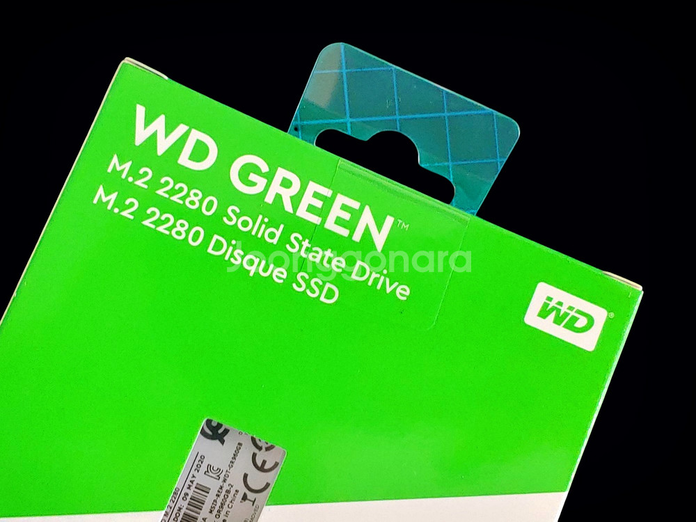 윈도우11 설치 WD M.2 SATA SSD 120GB--4