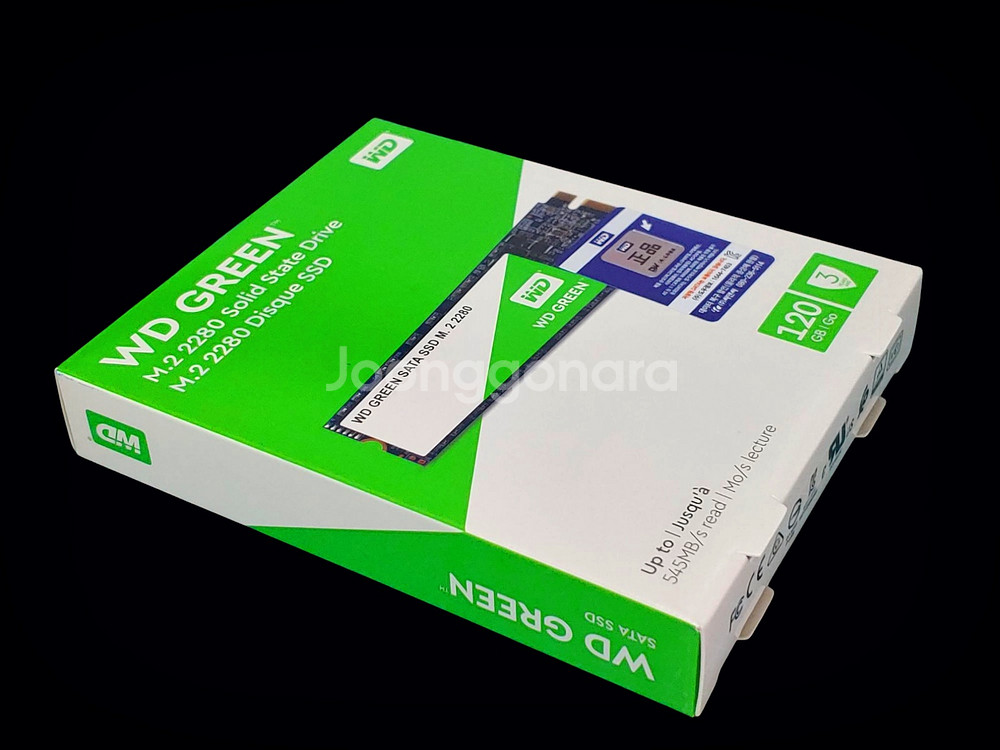 윈도우11 설치 WD M.2 SATA SSD 120GB--5