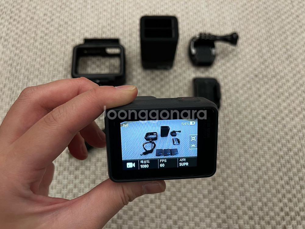 고프로 히어로5(배터리 4개, 충전기 포함)--3