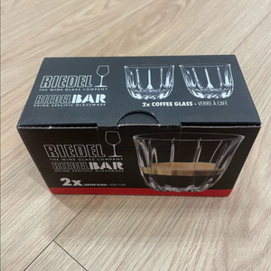 리델 RIEDEL 바웨어 시리즈 커피 글라스 2개 신품