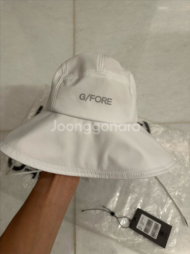 지포어 버킷햇 여성 골프 모자 //1회착용--0