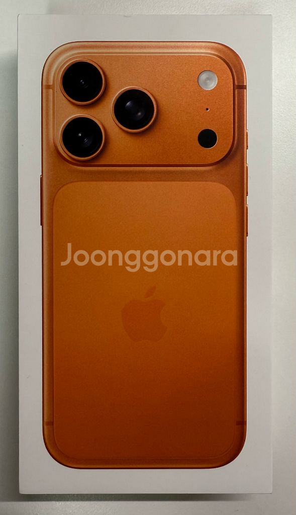 아이폰17 프로 코스믹 오렌지 256 미개봉 자급제--0