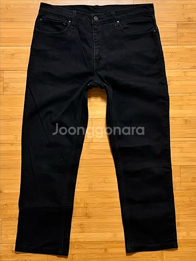 리바이스 블랙진 데님팬츠 W36 L34--1