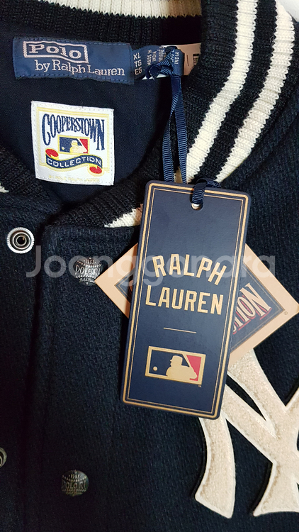 [L,XL] 폴로xMLB 양키스 바시티 울 자켓 팝니다--2