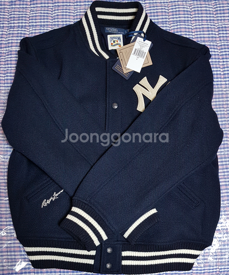 [L,XL] 폴로xMLB 양키스 바시티 울 자켓 팝니다--4