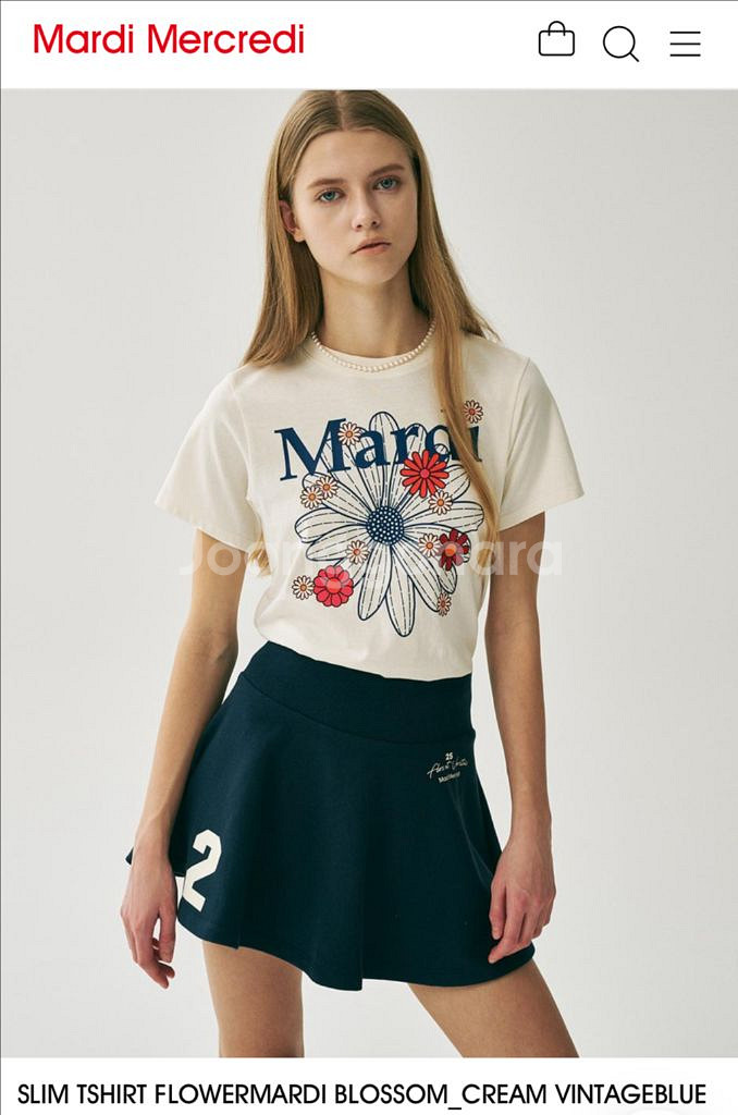 마르디 메크르디 티셔츠(새제품)--0