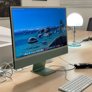 iMac(아이맥) M1 8코어 그린 16GB/512GB