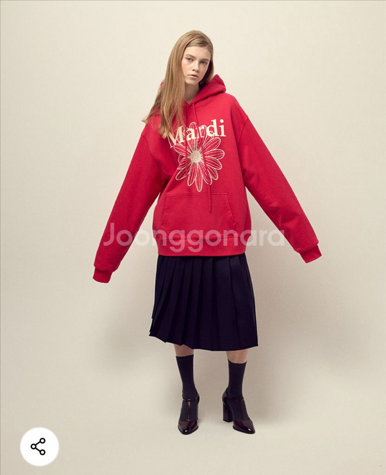 마르디 메크르디 데이지 후드티(새제품)--4