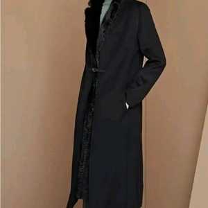 sj와니 울캐시 밍크트리밍코트(55)