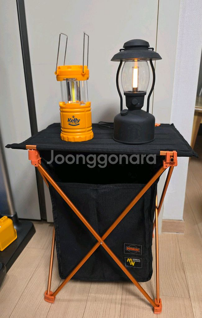 미니멀웍스 던킹 테이블 외 캠핑용품 일괄--1