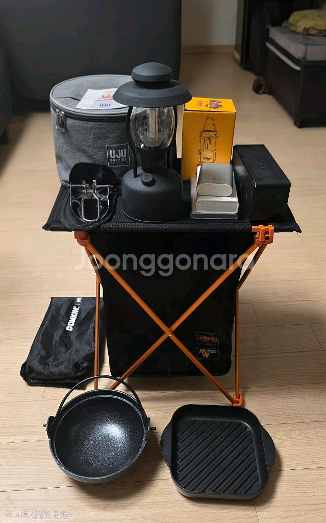 미니멀웍스 던킹 테이블 외 캠핑용품 일괄--0