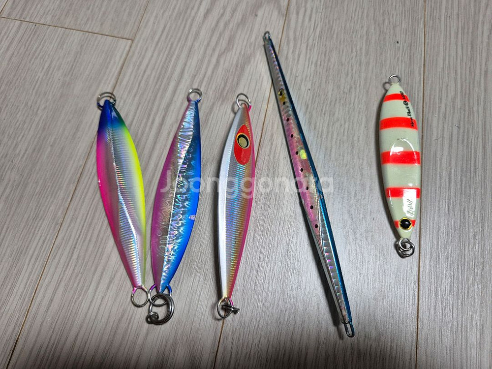 메탈 지그헤드 가방 사용중낚시줄 일괄--0