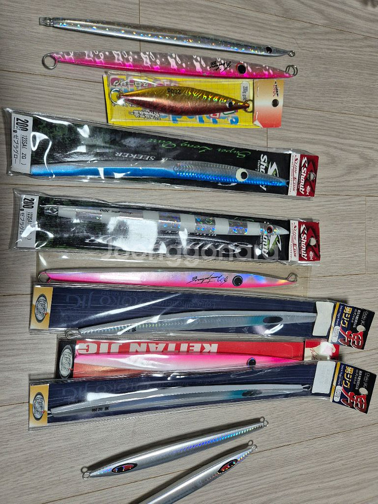 메탈 지그헤드 가방 사용중낚시줄 일괄--3