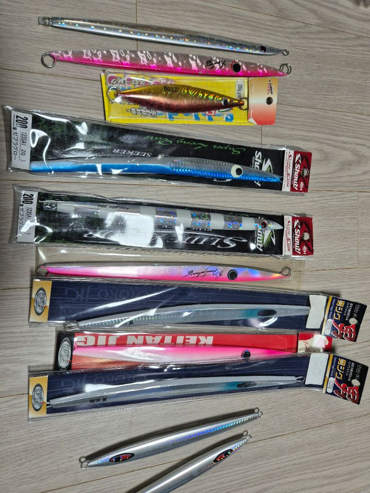 메탈 지그헤드 가방 사용중낚시줄 일괄 이미지