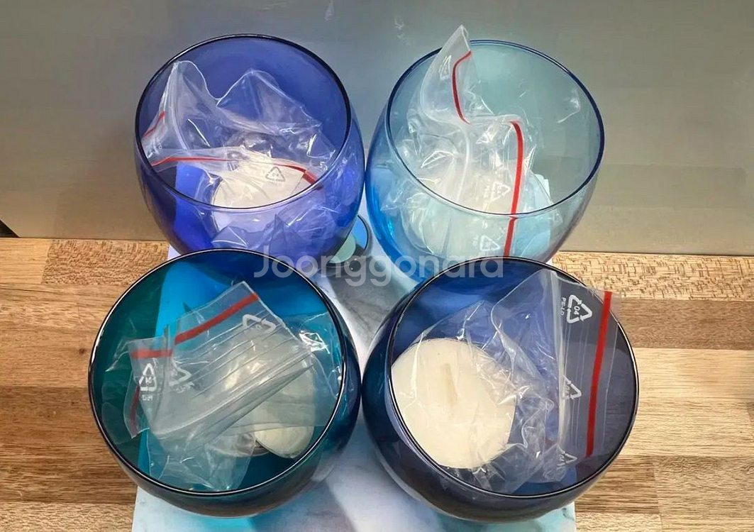 LSA 폴카 캔들홀더 4p 1세트--1