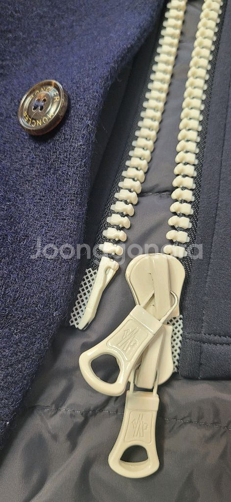 몽클레어 모직패딩 집업자켓--5