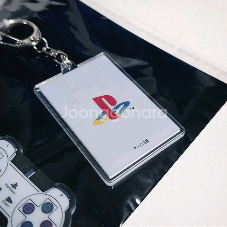 플레이 스테이션 30주년 기념 키링 3종--3