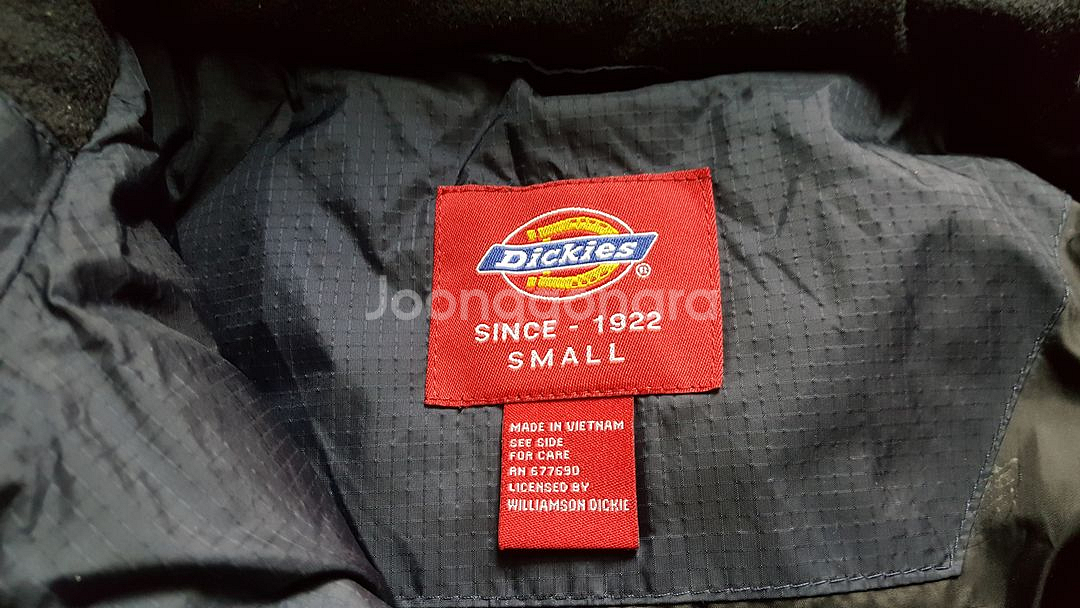 사이즈90 140- 150 정도 디키즈 덕다운 후드패딩--2