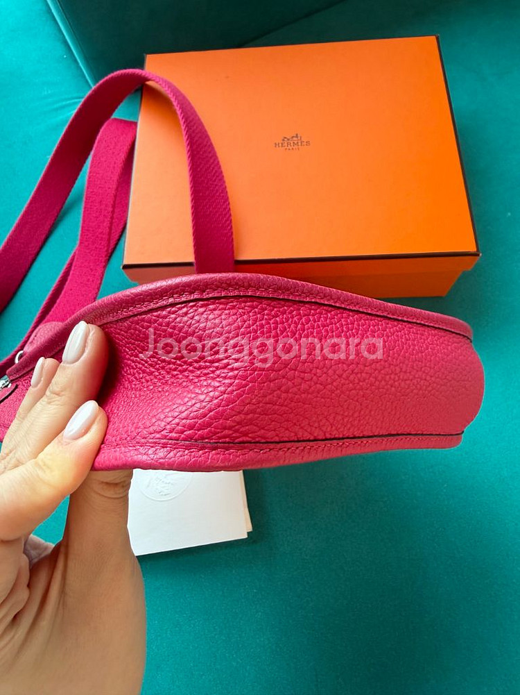 에르메스 미니에블린 로즈멕시코 은장--1