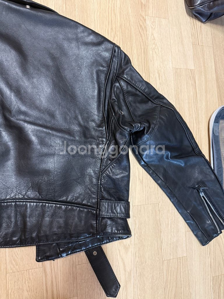 Schott 쇼트 가죽자켓 퍼펙토 618팜(42)--5