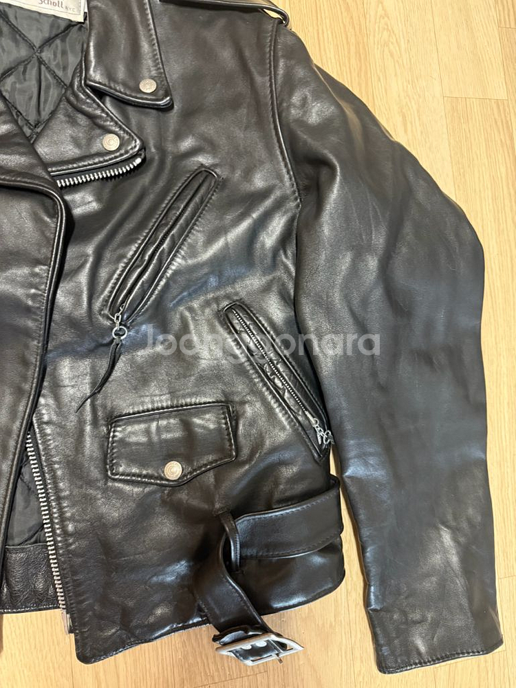 Schott 쇼트 가죽자켓 퍼펙토 618팜(42)--2