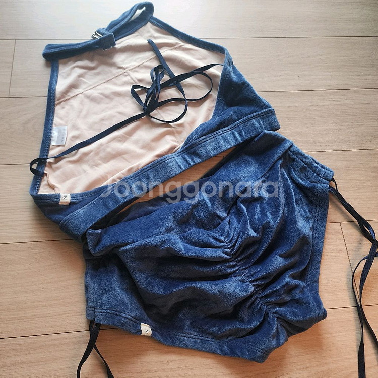 햅번(숨메이드) 폴웨어 블루 S사이즈--1