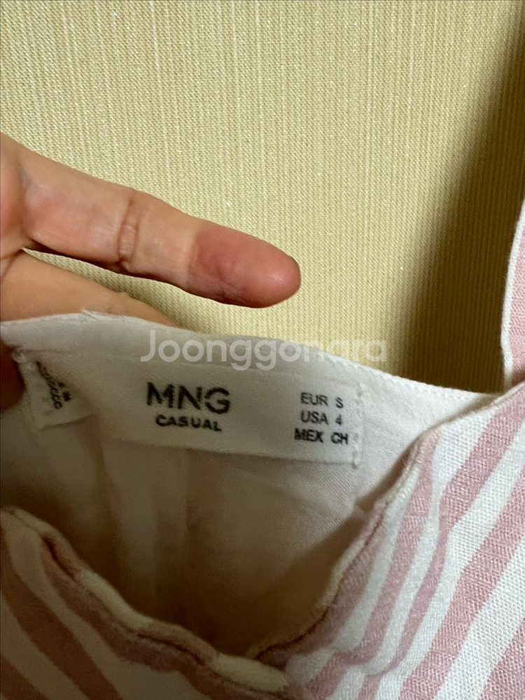 망고 나시원피스 휴양지드레스--7