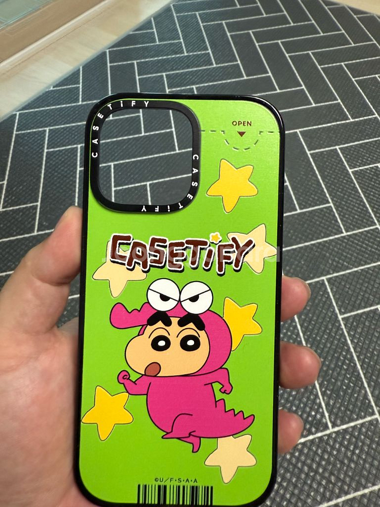 케이스티파이 16프로맥스 짱구케이스--0