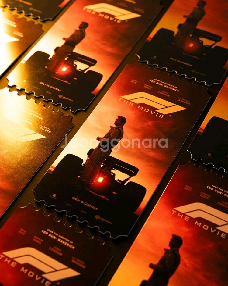 F1 더무비 오리지널티켓 땡스투 오티 (안전포장)--6