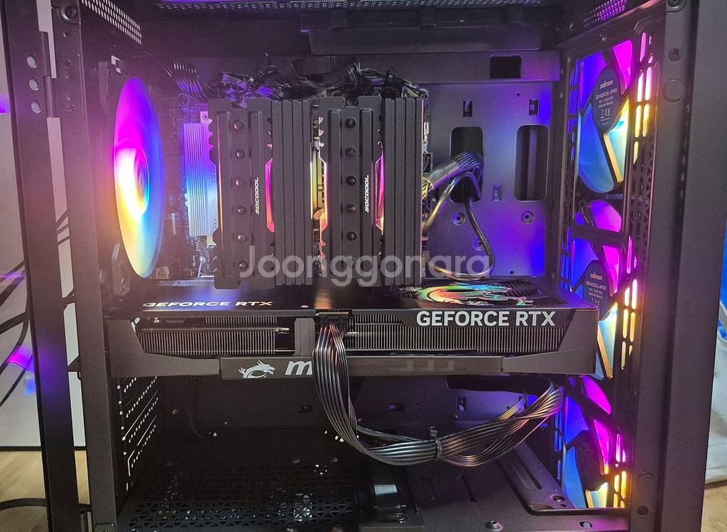 라이젠 7800X3D 5070 데스크탑--0