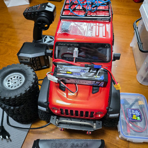 AXIAL scx III 지프 랭글러 루비콘 RC카