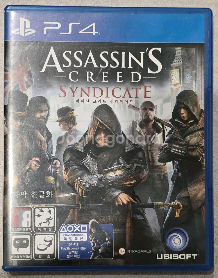 PS4 어쌔신크리드 신디케이트 + 블랙플래그--0