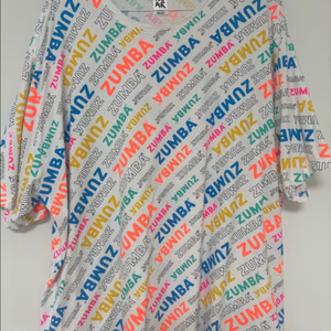 줌바 정품 티셔츠 xl