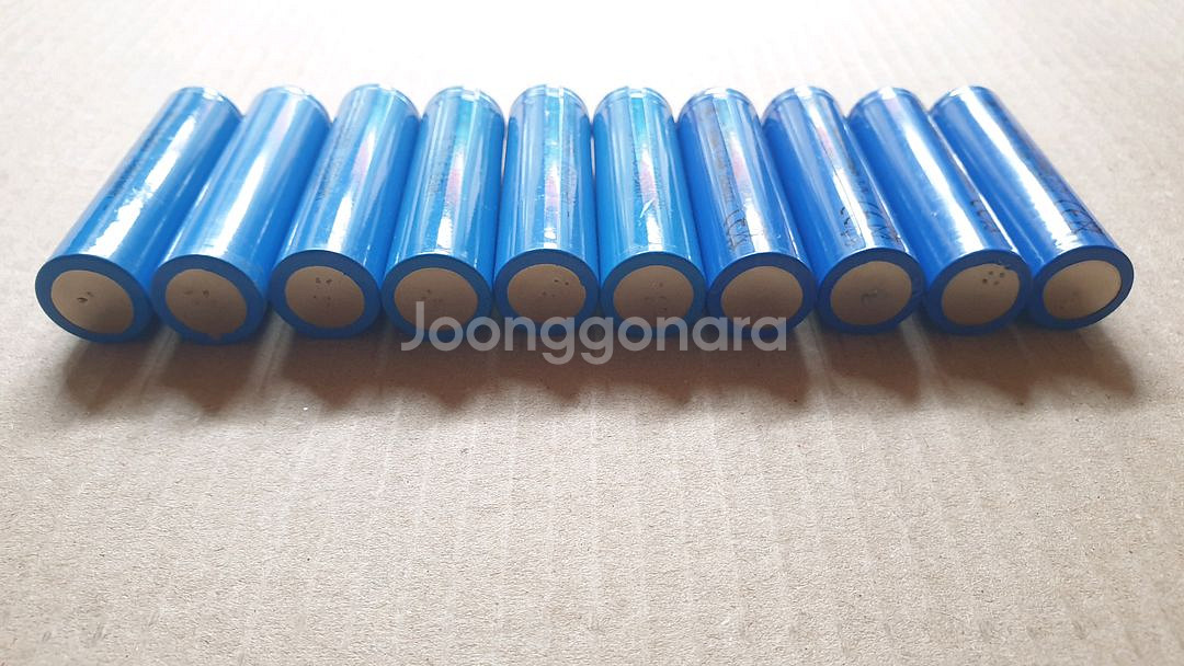 1800mah 18650 충전배터리 10개--3