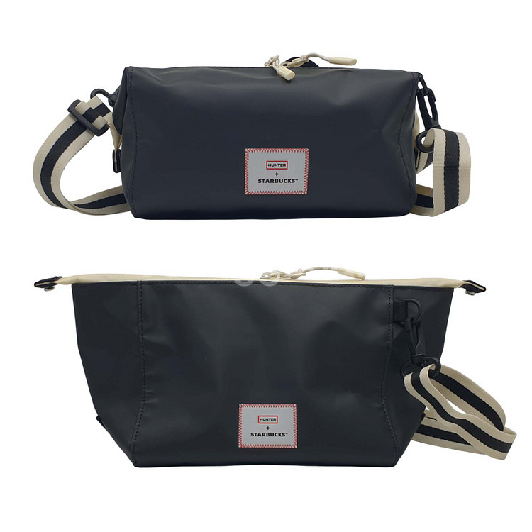 [미사용] 스타벅스x헌터 투웨이 파우치 크로스백 콜라보--1