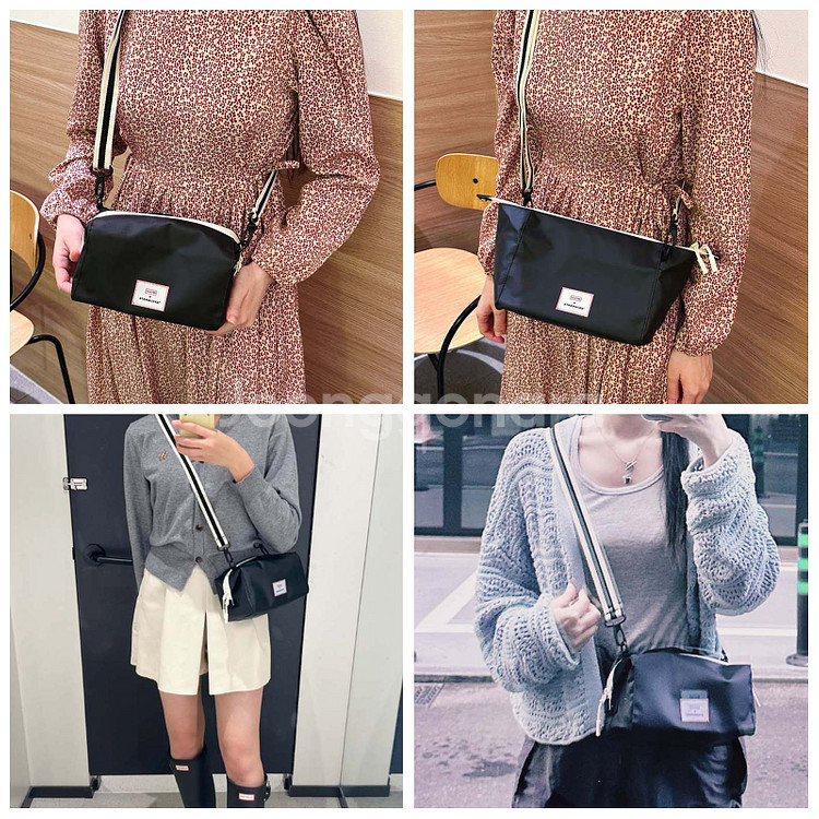 [미사용] 스타벅스x헌터 투웨이 파우치 크로스백 콜라보--7