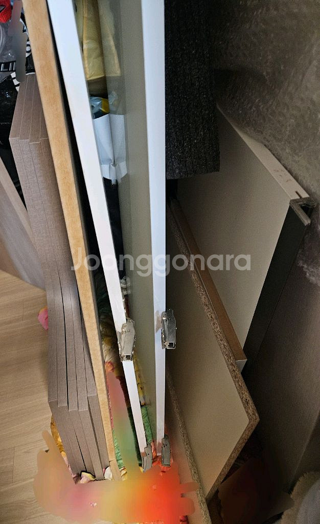 시스템 가구 다용도실선반 부품 나무 판자 및 문짝 일괄--3