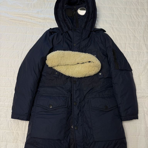 (105) CP컴퍼니 고글패딩 네이비 오리털 XL