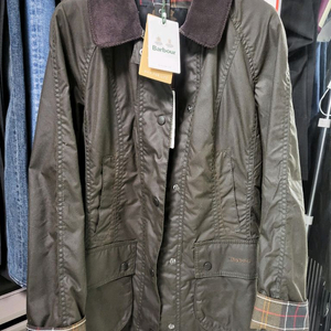 바버 여성 비드넬 왁스 자켓 uk8