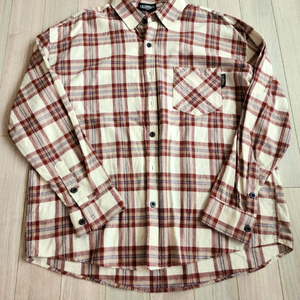 필루미네이트 타탄 체크 셔츠 M(100~105)