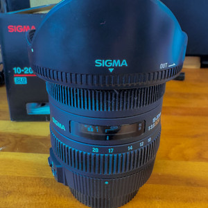 시그마 10-20mm F3.5 EX DC 니콘마운트