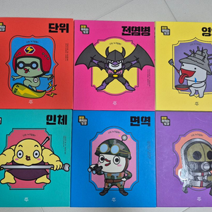 요리조리사이언스키즈6권, 뿐뿐캐릭터도감6권