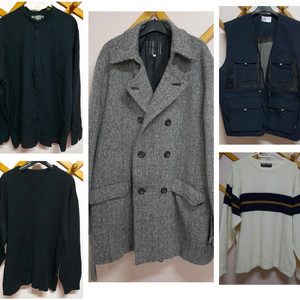 XL~5XL 남성자켓 니트 남방 조끼 새상품 등